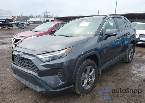 2024 Toyota Rav4 Hybrid Xle из США, поврежденный, VIN JTMRWRFV0RJ061501